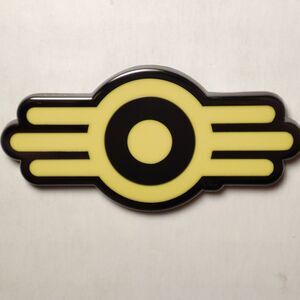 Fallout Vault Tec Enamel Pin Official Bethesda Collectible Lapel Badge Figure